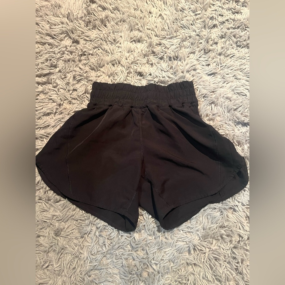 Black High Waisted Athletic Shorts!